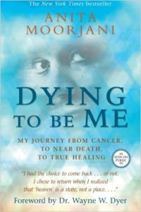 Inspirational book cover featuring a contemplative woman with a serene background, emphasizing themes of healing, near-death experiences, and personal transformation.